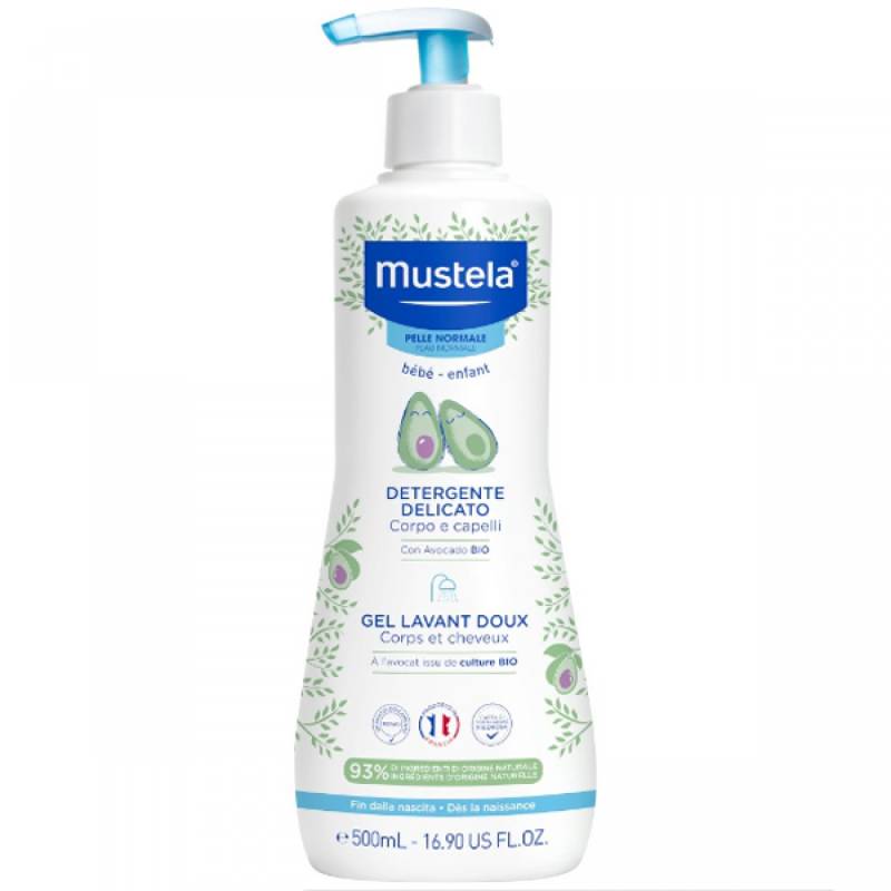 Mustela Delicate Körper- und Haarreiniger 500ml von Mustela