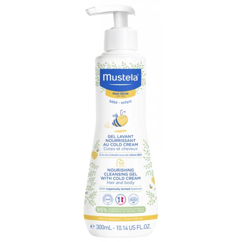 Mustela Nourishing Cleansing Gel With Cold Cream 10.14 Oz. von Mustela