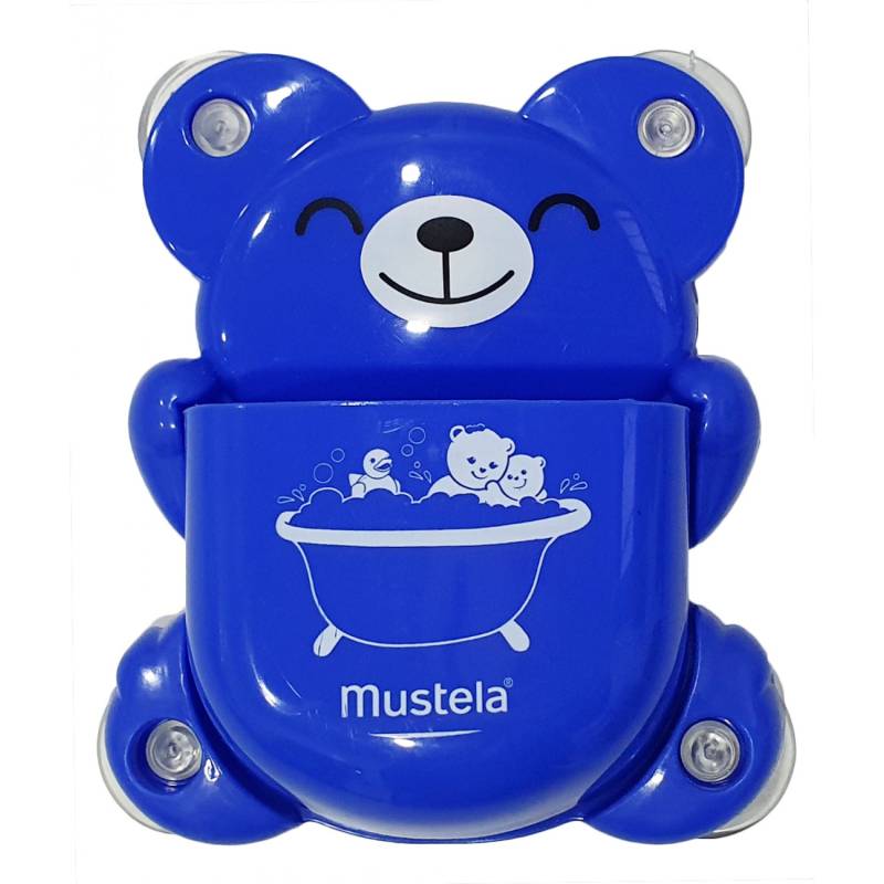 Mustela Seifenhalter mit Blue Bear Saugnäpfen von Mustela