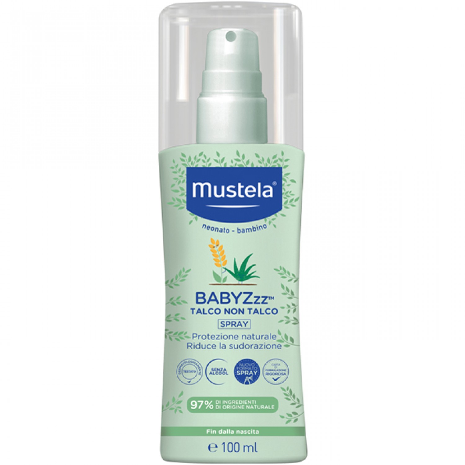 Talkum Nicht Talk Spray Mustela BABYZzz 100 ml von Mustela