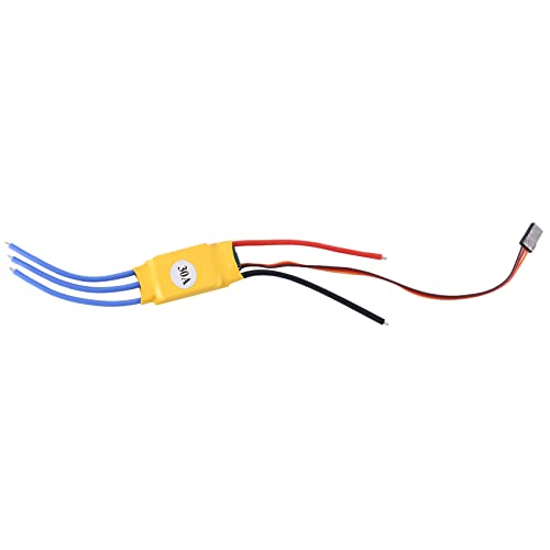 Muuoeou 1 Stück XXD 30A Bürstenloser Motor ESC Gelber Kunststoff + Metall für RC-Flugzeug-Quadcopter-Drohnenmodell von Muuoeou