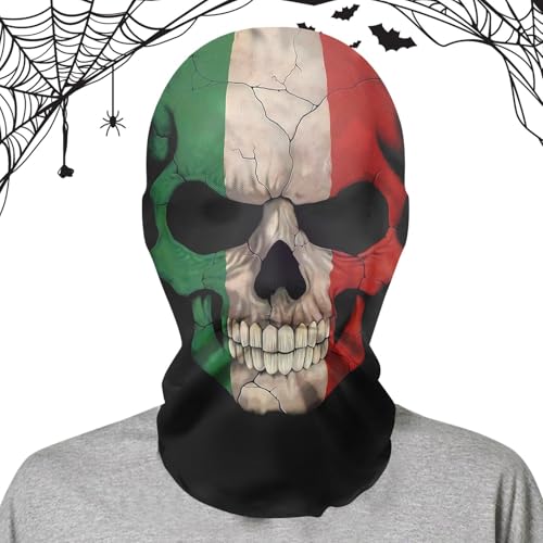 Muuzebsy Halloween-Geister-Maske – Horror, lustiger Netz-Kopfschmuck, böser Geister-Maske, Halloween-Erwachsenenkostüm für Urlaub, Requisiten von Muuzebsy