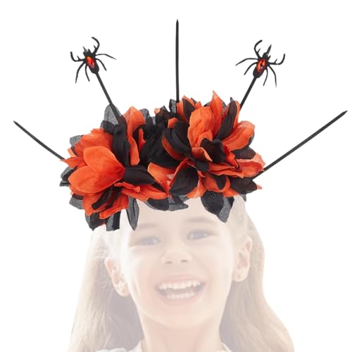 Muuzebsy Halloween-Haarreif für Erwachsene, Gothic-Horror-Kopfbedeckung, gruseliger Haarreifen, Horror-Kopfschmuck, 1 Größe, passend für alle Haarbedarf, lustige Halloween-Party-Haardekoration von Muuzebsy