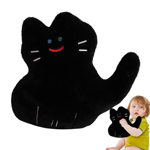 Muuzebsy Katze Plüschtier, 15,7 Zoll Weiches Kuscheltier Schlafbegleiter Katzenpuppe Desktop Ornament Niedliche Plushies Dekoration für Haus und Auto von Muuzebsy