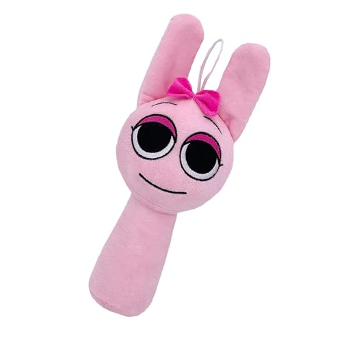 Muuzebsy Sprunki Plüschtier, Sprunki Plushies, Sprunki Figuren Puppe, Sammlerstück, Cartoon-Spielfigur, Plüsch, gefülltes Wurfkissen, Raumdekoration, Plüschtier von Muuzebsy