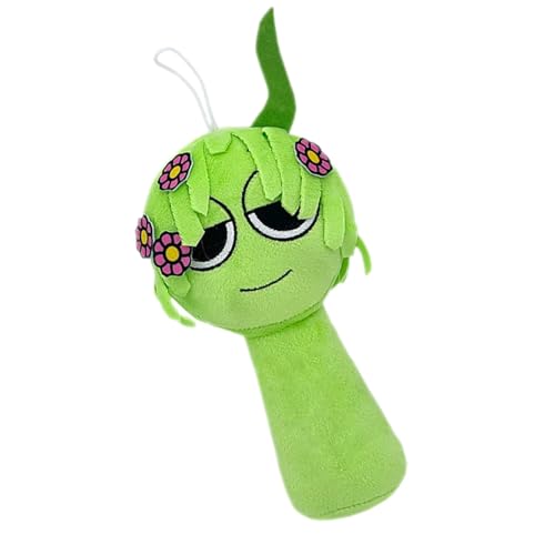 Muuzebsy Sprunki Plüschtier, Sprunki Plushies, Sprunki Figuren Puppe, Sammlerstück, Cartoon-Spielfigur, Plüsch, gefülltes Wurfkissen, Raumdekoration, Plüschtier von Muuzebsy