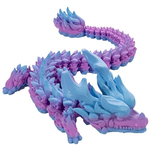 3D-gedruckter flexibler Drache, Drache 3D-Druck flexibles Filament, flexible Drachenskulptur, Drache STL flexibler Druck, Drachen-Fidget-Spielzeug, flexible Gelenke für Zuhause von Mwkbbn