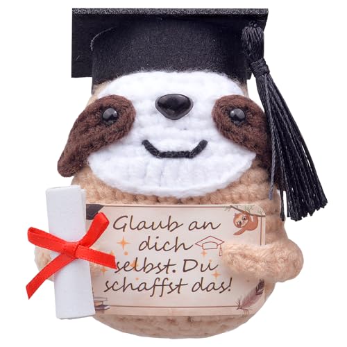 Mwmoeen Glücksschweinchen Bachelor Geschenk 2025, Positive Geschenke Schwein, Pocket Hug Gestricktes Schwein, Glücksbringer Prüfung Geschenk, Schultüte, Master Abschluss Geschenk Mwmoeen Glücksschweinchen Bachelor Geschenk 2025, Positive Geschenke Schwein, Pocket Hug Gestricktes Schwein, Glücksbringer Prüfung Geschenk, Schultüte, Master Abschluss Geschenk von Mwmoeen