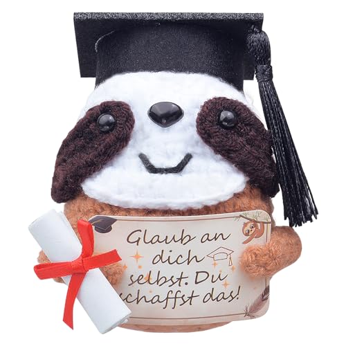 Mwmoeen Glücksschweinchen Bachelor Geschenk 2025, Positive Geschenke Schwein, Pocket Hug Gestricktes Schwein, Glücksbringer Prüfung Geschenk, Schultüte, Master Abschluss Geschenk Mwmoeen Glücksschweinchen Bachelor Geschenk 2025, Positive Geschenke Schwein, Pocket Hug Gestricktes Schwein, Glücksbringer Prüfung Geschenk, Schultüte, Master Abschluss Geschenk von Mwmoeen