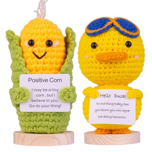 Mwmoeen Lustige Positive Kartoffel Pocket Hug, 2 Stück Glücksbringer Positive Kartoffel Puppe Geschenke Beste Freundin Geschenke für Freundin Kleine Geschenke für Frauen(C10) von Mwmoeen