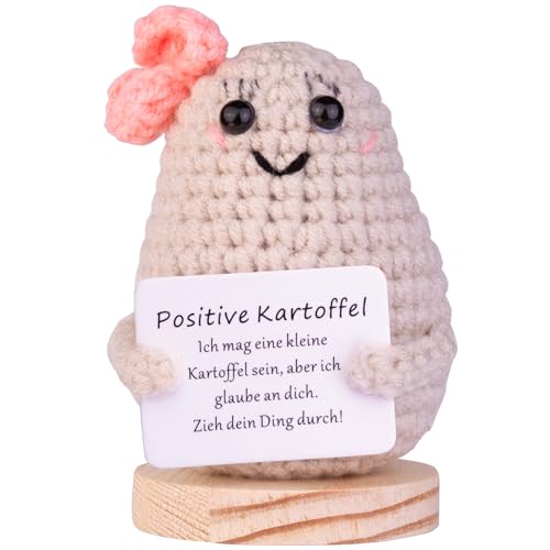 Mwmoeen Lustige Positive Kartoffel Pocket Hug, Kreative Positive Kartoffel Puppe Geschenke Beste Freundin Geschenke für Freundin Kleine Geschenke für Frauen(A14) von Mwmoeen