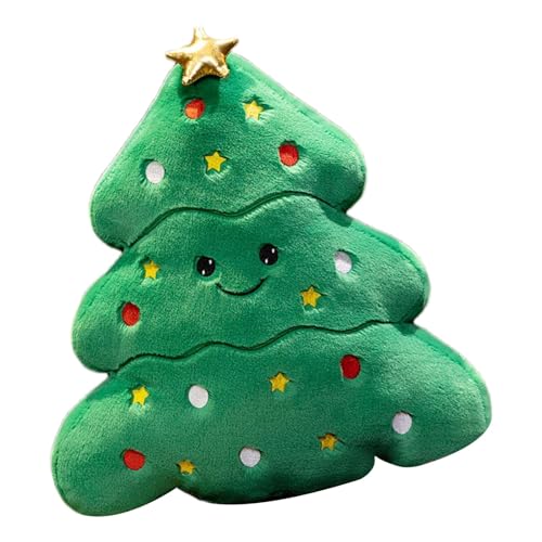 Mwqpgyh 35cm Lebkuchenmann Kissen, Weihnachts Lebkuchen Kissen Plushie, Gefülltes Lebkuchenmann Kissen Lebkuchen-Stofftier Plüschtier, Lebkuchenmann Schneemann Plüschpuppe Puppe, Kissen Plüschtier von Mwqpgyh