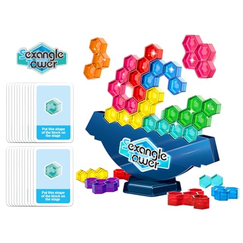 Mwqpgyh Balancierspiel, Balance-Stapelspiel | Balance-Brettspiel für lustiges Stapelpuzzle,Anspruchsvolles Stapelturmspiel für Kinder, verbessern Sie Ihre Fähigkeiten mit dem Stapelausgleichsspiel von Mwqpgyh