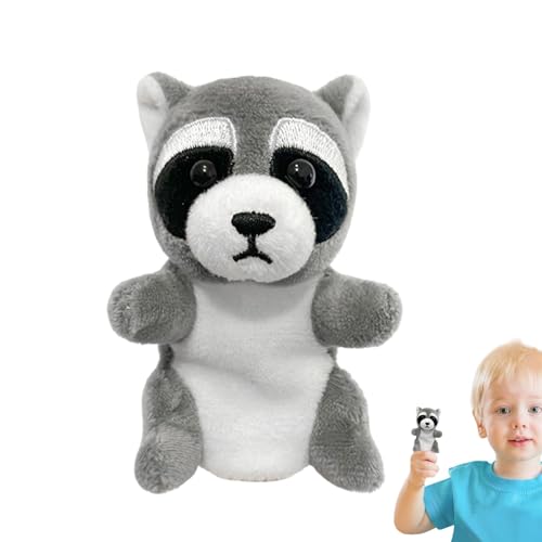 Mwqpgyh Plüschhandpuppen,Fingerpuppen | Stofftier-Fingerpuppen - Kleines Cartoon-Tierpuppenspielzeug für Kinder und Kleinkinder von Mwqpgyh