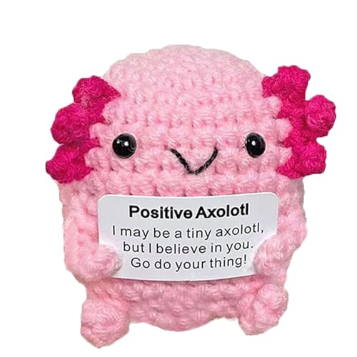 Mwqpgyh Positiver Axolotl | Handgefertigte Motivationspuppe,Dekorative Motivationspuppe Für Schreibtisch Nachtisch Schminktisch Zuhause Meditation Reisen Kinder Erwachsene Jugendliche Mwqpgyh Positiver Axolotl | Handgefertigte Motivationspuppe,Dekorative Motivationspuppe Für Schreibtisch Nachtisch Schminktisch Zuhause Meditation Reisen Kinder Erwachsene Jugendliche von Mwqpgyh