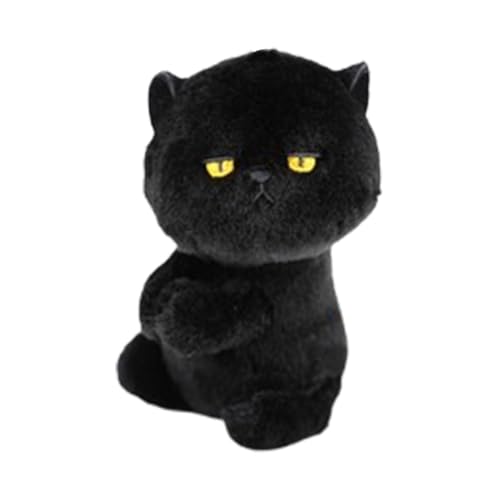 Mwqpgyh Stuffed Cat Plush - Cute Cat Plush Stuffed Animals Cat - Multifunctional Cat Stuffed Animal Cat Plush Clip for Kids Birthday Curtains Backpacks von Mwqpgyh