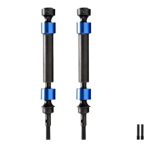 Kompatibel mit MAXX 4S 89076-4 Hartstahl-Antriebswellenachsen, 2 Stück vorne und hinten von MxNTCX