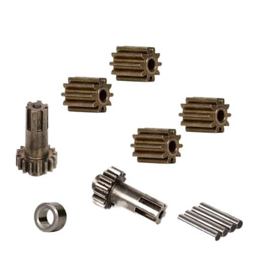 MxNTCX Kompatibel mit RC Cars 4S 3S 1/10 Gorgon Outcast Vorteks Steel Diff Gear Set AR713014 AR310865 AR610014 AR310775 von MxNTCX