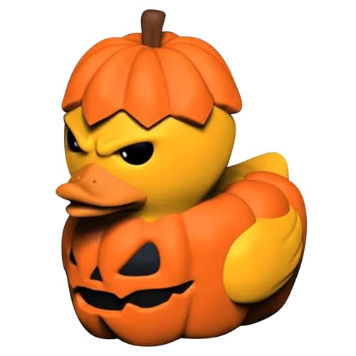 Horror Ente Figur Halloween Gothic Enten Statue Aus Harz Gruselige Enten Skulptur Ornament Halloween Dekoration Für Halloween-Partygeschenke, Tischdekoration von Mxshc