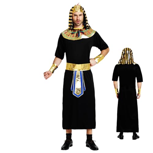 Mxshc Ägyptische Outfits für Damen, Maskerade-Kostüm, Halloween, Urlaub, Cosplay, Outfits für Männer und Frauen, Geburtstagsparty, Maskerade, Karneval, Konzert, Schule, Veranstaltungen Mxshc Ägyptische Outfits für Damen, Maskerade-Kostüm, Halloween, Urlaub, Cosplay, Outfits für Männer und Frauen, Geburtstagsparty, Maskerade, Karneval, Konzert, Schule, Veranstaltungen von Mxshc