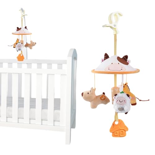 Mxshc Autositz Spielzeug Für Babys | Hängendes Spielzeug Mit Musikfunktion Für Autositze Kleinkinder,Bauernhof-Motiv In Schirmförmigem Design, Kinderwagen-Zubehör Für Unterwegs Mxshc Autositz Spielzeug Für Babys | Hängendes Spielzeug Mit Musikfunktion Für Autositze Kleinkinder,Bauernhof-Motiv In Schirmförmigem Design, Kinderwagen-Zubehör Für Unterwegs von Mxshc