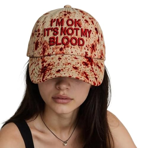 Mxshc Halloween Horror Hüte Für Herren,Unisex Lustige Grusel Kostüm Accessoires | Horror Requisiten Für Party Nacht Cosplay Bühne Mxshc Halloween Horror Hüte Für Herren,Unisex Lustige Grusel Kostüm Accessoires | Horror Requisiten Für Party Nacht Cosplay Bühne von Mxshc