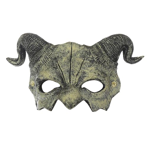 Mxshc Kostüm Gesichtsbedeckung,Halloween Horror Maskerade Gesichtsmaske | Grusel Party Cosplay Kopfzier Für Festumzüge Partys Und Feste Mxshc Kostüm Gesichtsbedeckung,Halloween Horror Maskerade Gesichtsmaske | Grusel Party Cosplay Kopfzier Für Festumzüge Partys Und Feste von Mxshc