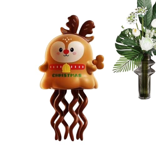 Mxshc Tanzender Tintenfisch, Weihnachtsmotiv Bauchzeit-Spielzeug mit Aufziehmechanismus, Interaktives Aufzieh-Sensorik Lernspiel für Kleinkinder Mädchen Osterferien Mxshc Tanzender Tintenfisch, Weihnachtsmotiv Bauchzeit-Spielzeug mit Aufziehmechanismus, Interaktives Aufzieh-Sensorik Lernspiel für Kleinkinder Mädchen Osterferien von Mxshc