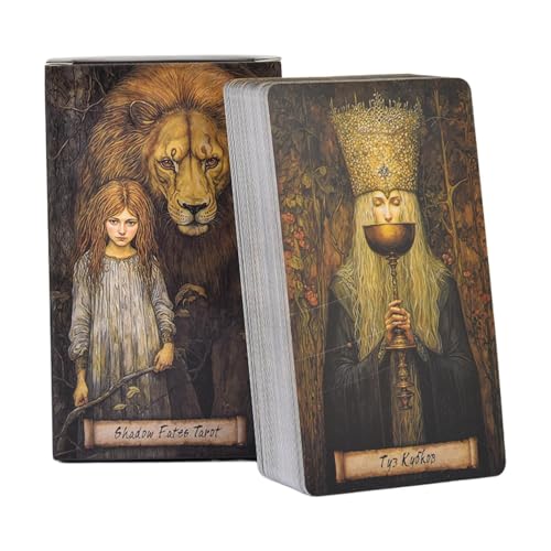 Mxshc Tarotkarten | 80 Stück Tarot für Einsteiger | Kartenspiel-Set für Mädchen Kinder Frauen Männer | Familienfeiern und Partys Mxshc Tarotkarten | 80 Stück Tarot für Einsteiger | Kartenspiel-Set für Mädchen Kinder Frauen Männer | Familienfeiern und Partys von Mxshc