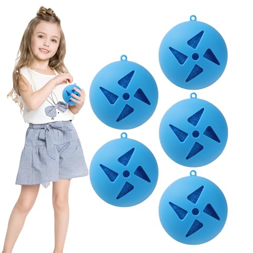 Mxshc Wiederverwendbare Wasserballons für Kinder, Spritzbälle, 5er-Set, wiederverwendbar, klein, cool, lustige Ballons für Mädchen, Hinterhof, Sommer, Outdoor Mxshc Wiederverwendbare Wasserballons für Kinder, Spritzbälle, 5er-Set, wiederverwendbar, klein, cool, lustige Ballons für Mädchen, Hinterhof, Sommer, Outdoor von Mxshc