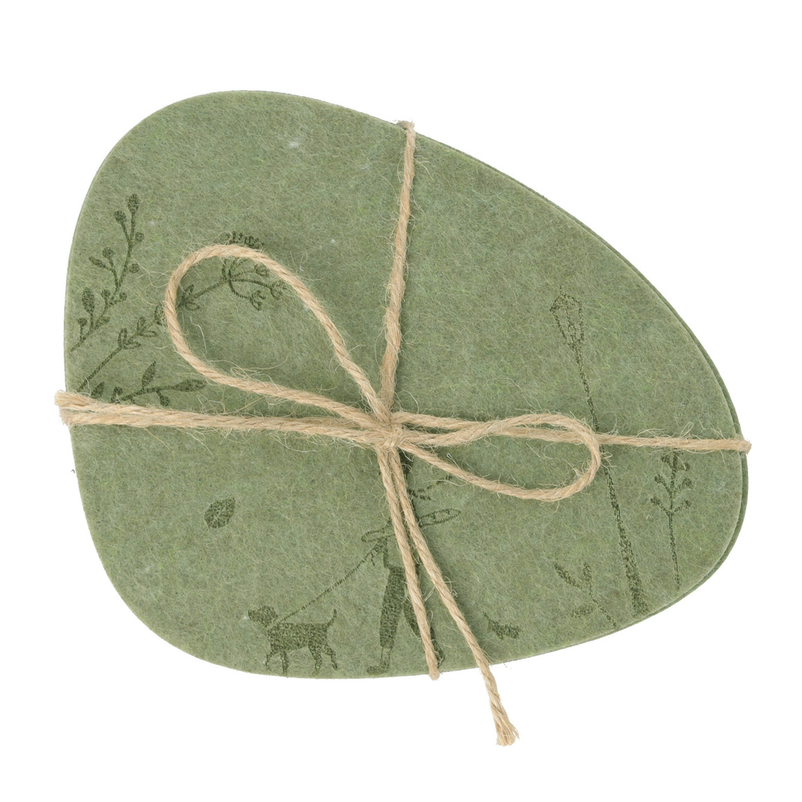 4 Filz-Untersetzer mit Motiven 4 Filz-Untersetzer mit Motiven von My Home