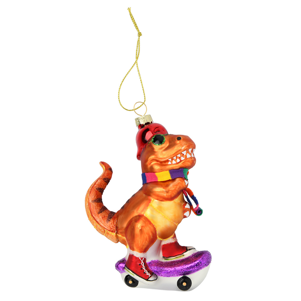 Baumschmuck Dino mit Skateboard Baumschmuck Dino mit Skateboard von My Home
