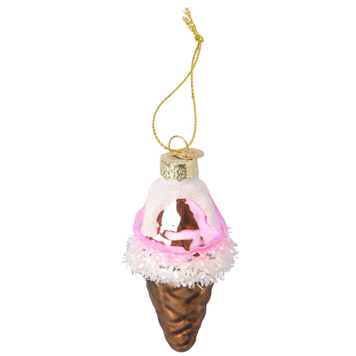 Baumschmuck Eis mit Glitzer von My Home