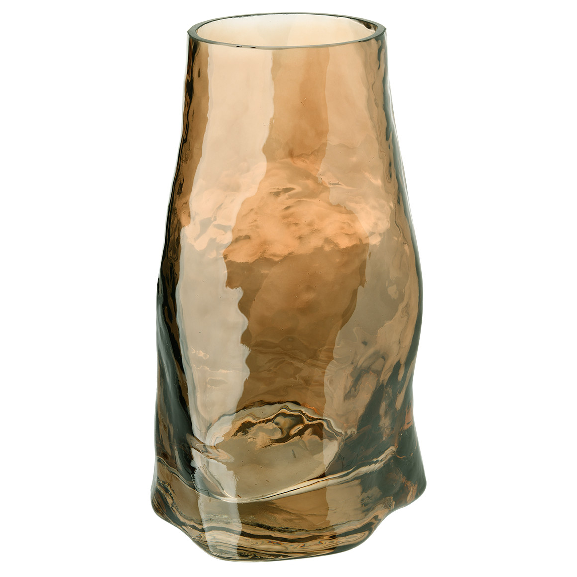 Glasvase in abstrakter Form Glasvase in abstrakter Form von My Home