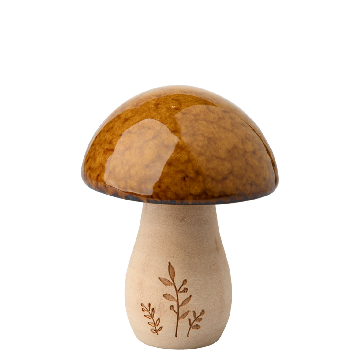 Kleiner Deko-Pilz mit glänzender Oberfläche Kleiner Deko-Pilz mit glänzender Oberfläche von My Home