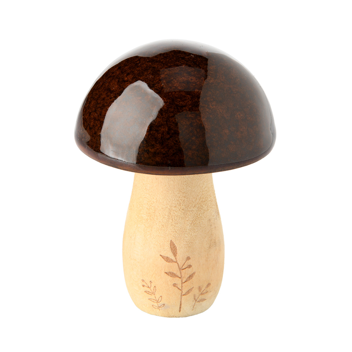 Kleiner Deko-Pilz mit glänzender Oberfläche Kleiner Deko-Pilz mit glänzender Oberfläche von My Home