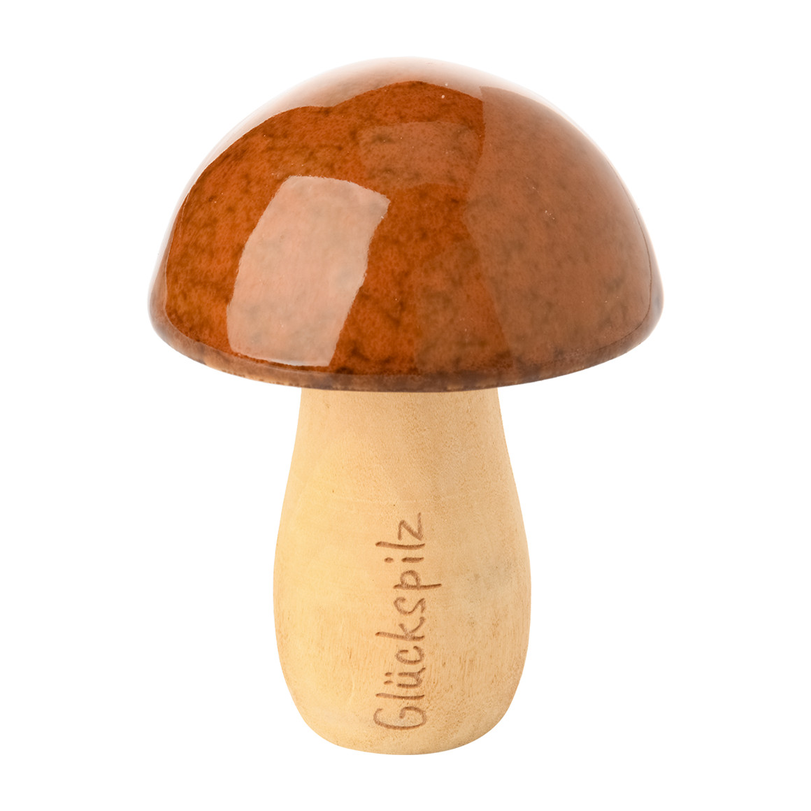 Kleiner Deko-Pilz mit glänzender Oberfläche Kleiner Deko-Pilz mit glänzender Oberfläche von My Home