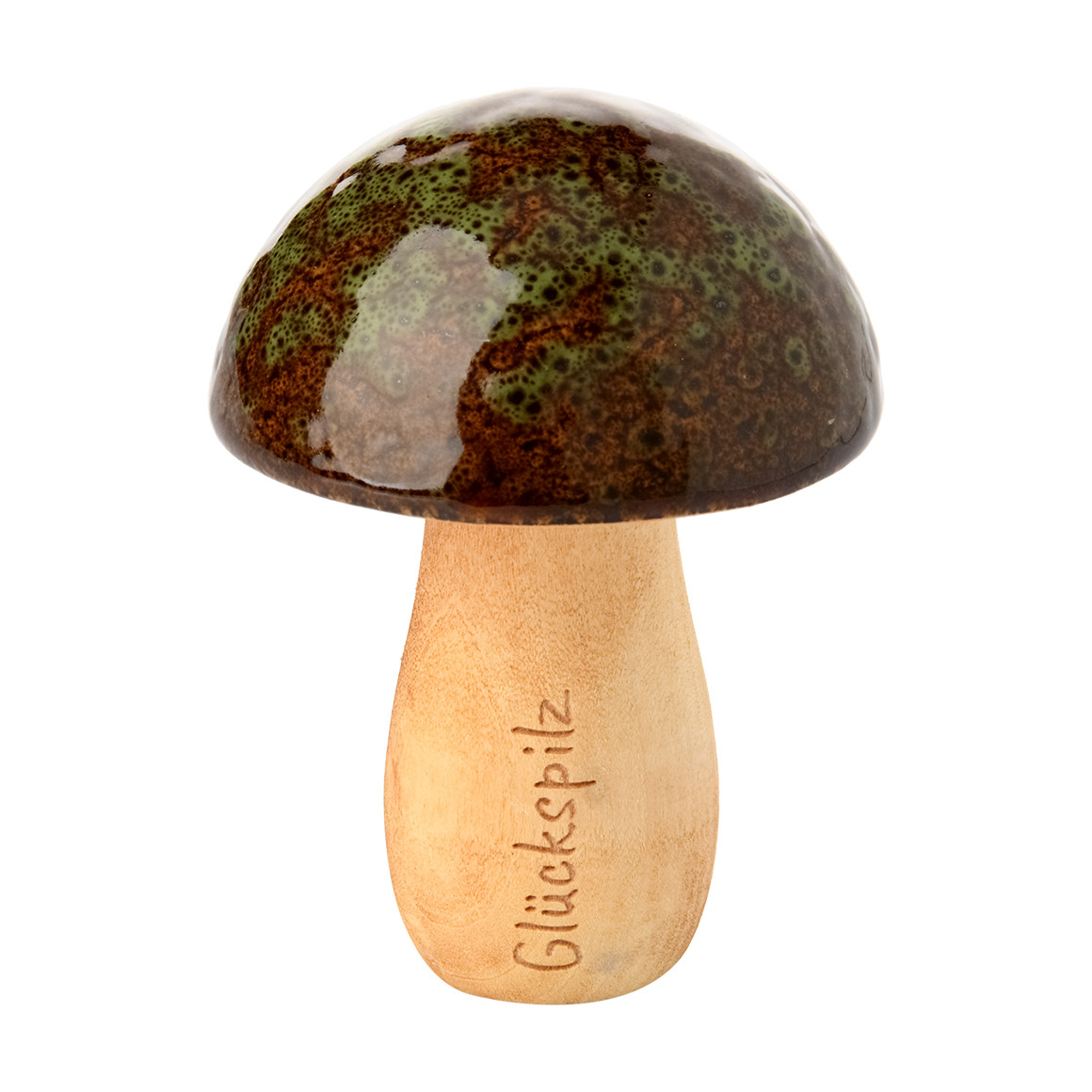 Kleiner Deko-Pilz mit glänzender Oberfläche Kleiner Deko-Pilz mit glänzender Oberfläche von My Home