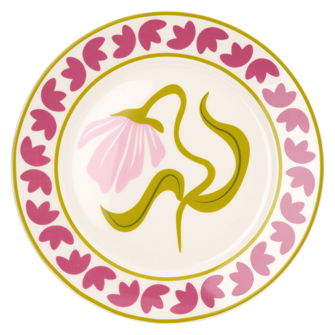 Kleiner Teller mit floralem Design Kleiner Teller mit floralem Design von My Home