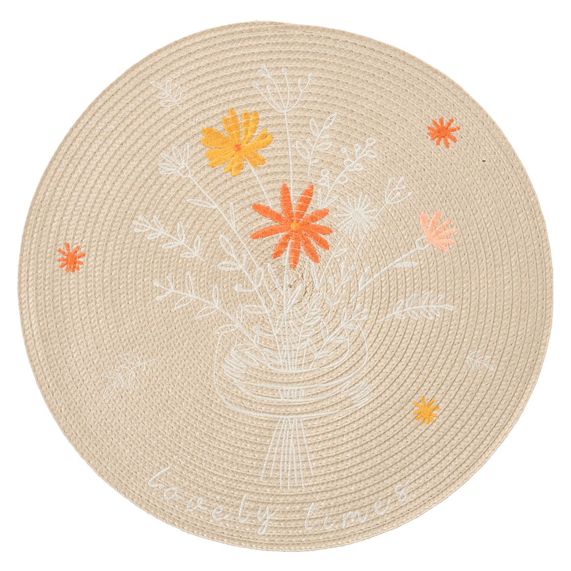 Platzset mit Blumen-Muster Platzset mit Blumen-Muster von My Home