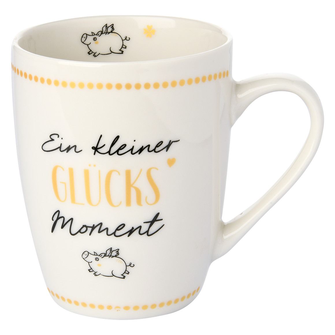 Tasse mit Silvester-Schweinchen von My Home