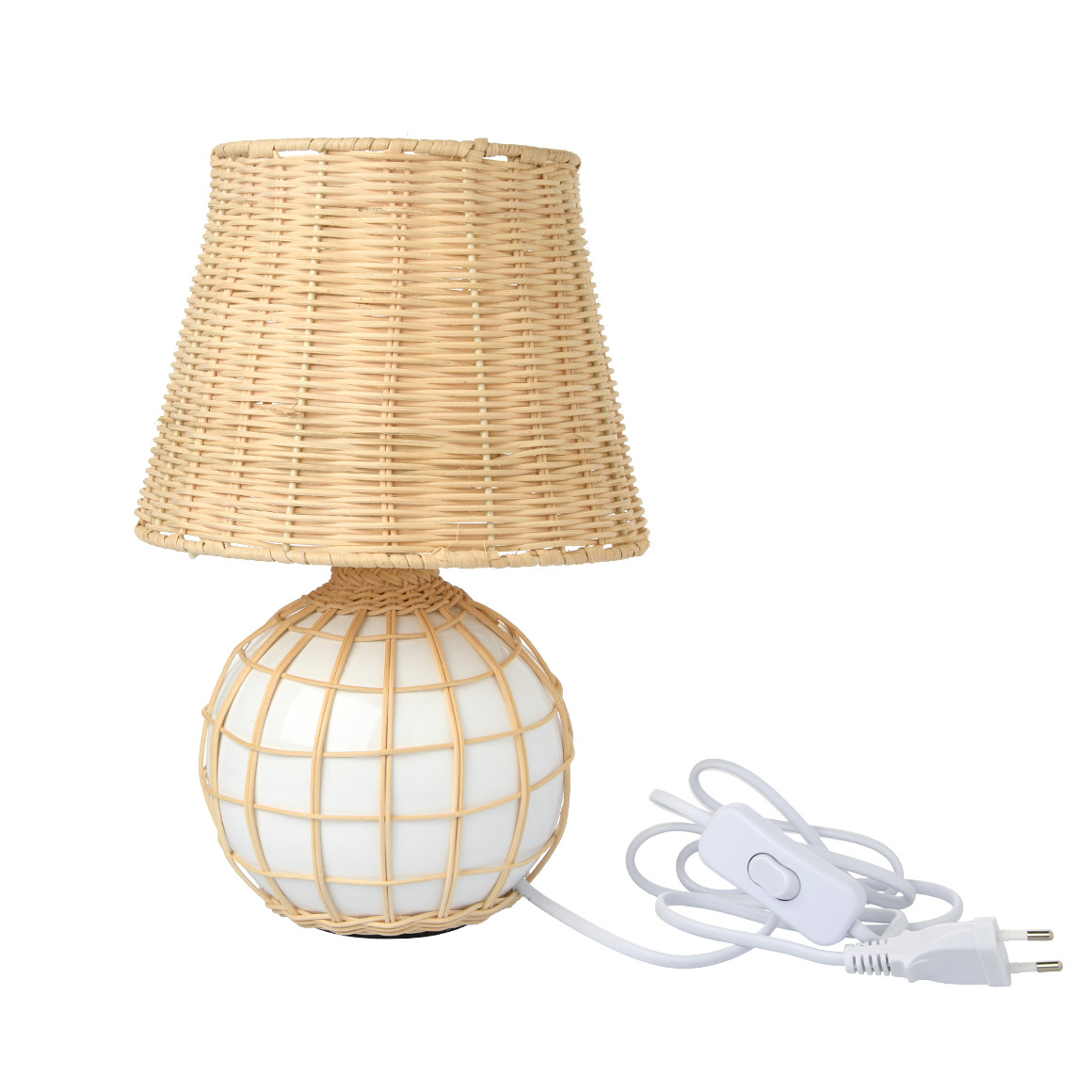 Tischlampe mit Rattan von My Home