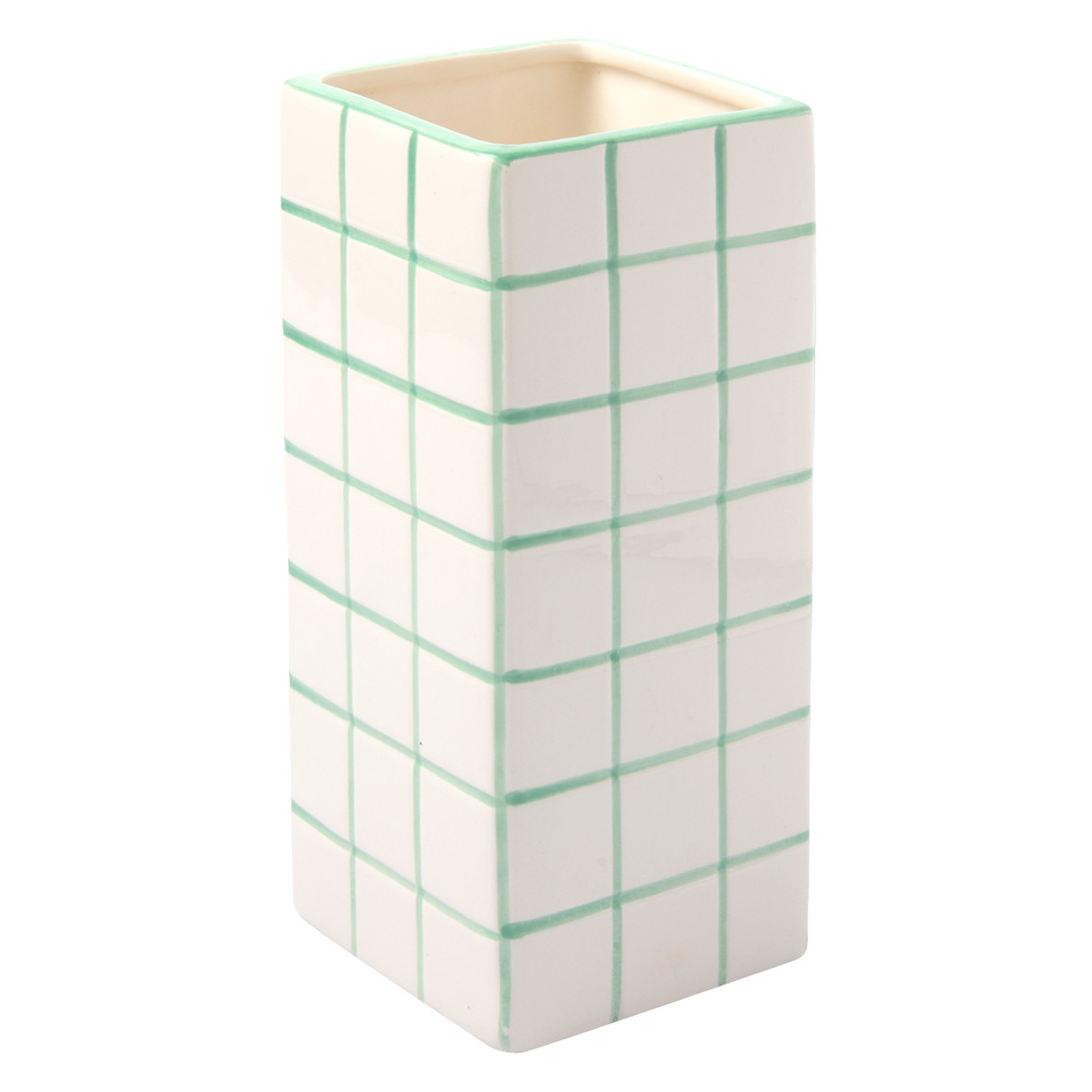 Vase in gefliester Optik von My Home