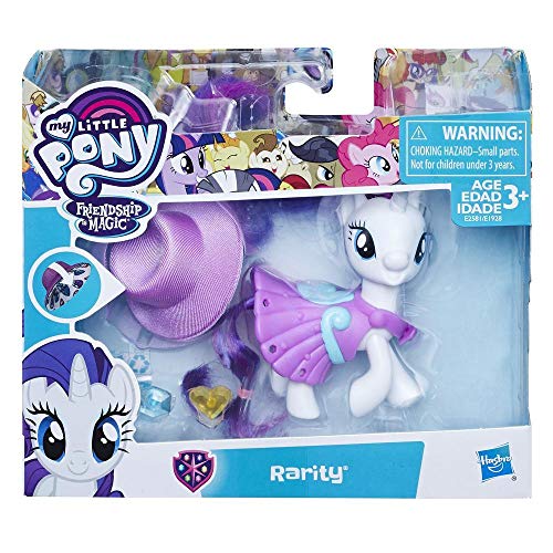 Hasbro spielset My Little Pony Rarität 8 cm weiß/violett 4-teilig von My Little Pony