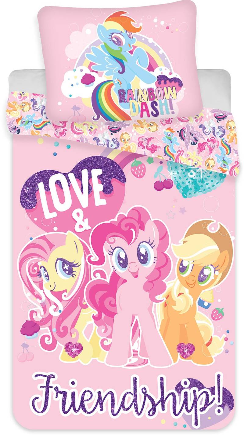 My Little Pony Bettwäsche-Set 140x200 cm von My Little Pony