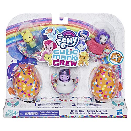 My Little Pony – Figuren Cutie Mark Crew Konfetti Überraschungen – Set mit 5 Cutie Mark Crew Thema Grand Gala – 5 cm von My Little Pony