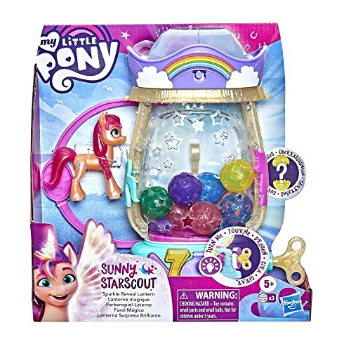 My Little Pony Hasbro Sunny Starscout Magische Laterne, beleuchtetes Spielzeug, 25 Teile von My Little Pony