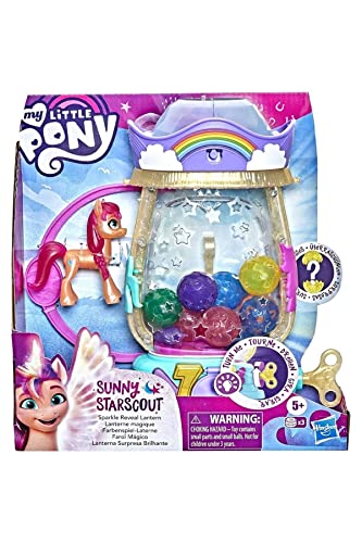 My Little Pony Hasbro Sunny Starscout Magische Laterne, beleuchtetes Spielzeug, 25 Teile von My Little Pony