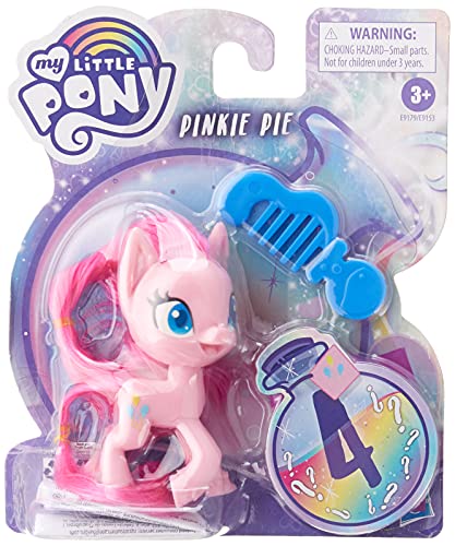 My Little Pony Pinkie Pie Potion Pony Figure -- 3" Pink Pony Toy with Brushable Hair, Comb, & 4 Surprise Accessories von My Little Pony