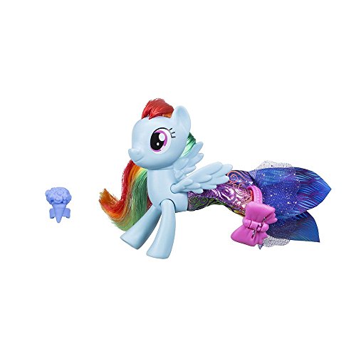 My Little Pony Rainbow Dash-Figur aus dem Film, Kleidungsstil für Land und Meer von My Little Pony